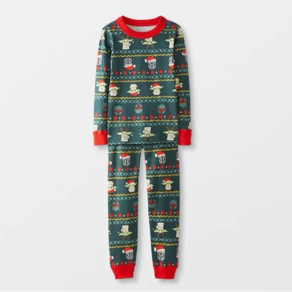 Hanna Andersson Star Wars The Mandalorian Long John Pajamas